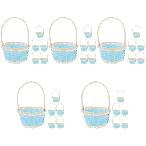 Sky blue reusable mini woven - sky,