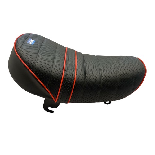 Sedile sedile nero con bordo