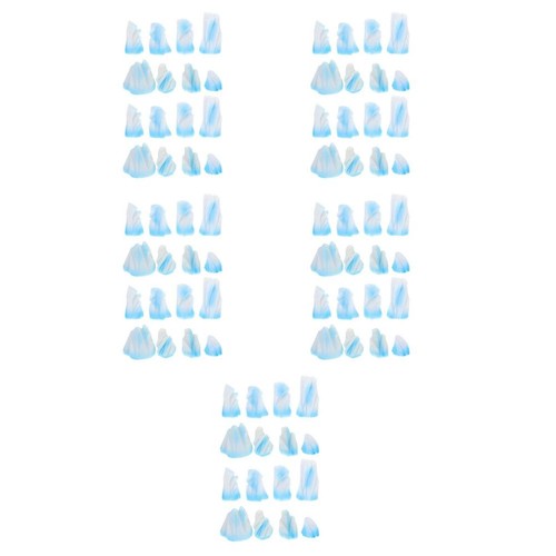 Mini iceberg resina blu - in,